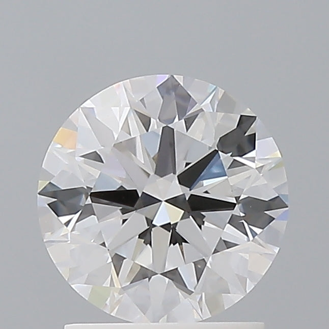 1.59 Carat Round Shaped, Ideal Cut, D Color, VVS2 Clarity, IGI Certified Lab Grown Diamond