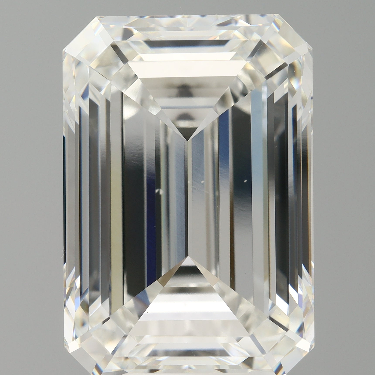 11.04 Carat Emerald Shaped, Ideal Cut, F Color, VS1 Clarity, IGI Certified Lab Grown Diamond