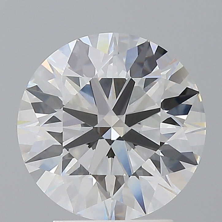 3.09 Carat Round Shaped, Ideal Cut, E Color, VVS2 Clarity, IGI Certified Lab Grown Diamond