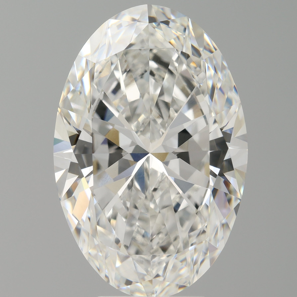 7.10 Carat Oval Shaped, Ideal Cut, F Color, VVS2 Clarity, IGI Certified Lab Grown Diamond