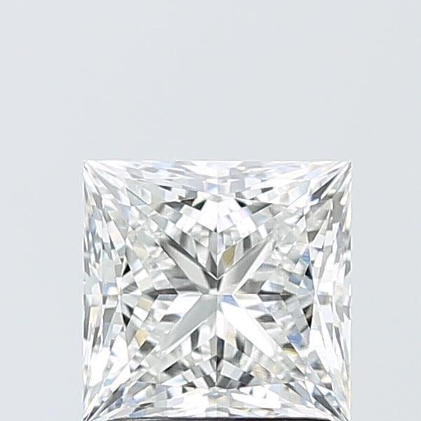 2.02 Carat Princess Shaped, Ideal Cut, E Color, VVS1 Clarity, IGI Certified Lab Grown Diamond