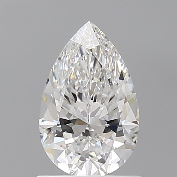 1.07 Carat Pear Shaped, Ideal Cut, E Color, VVS2 Clarity, IGI Certified Lab Grown Diamond