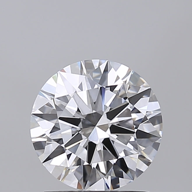 1.52 Carat Round Shaped, Ideal Cut, D Color, VVS2 Clarity, IGI Certified Lab Grown Diamond