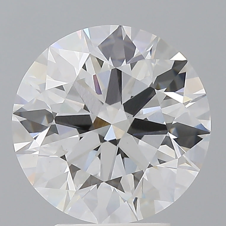 4.04 Carat Round Shaped, Ideal Cut, E Color, VVS2 Clarity, IGI Certified Lab Grown Diamond