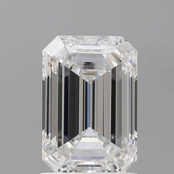 1.55 Carat Emerald Shaped, Ideal Cut, D Color, VS1 Clarity, IGI Certified Lab Grown Diamond