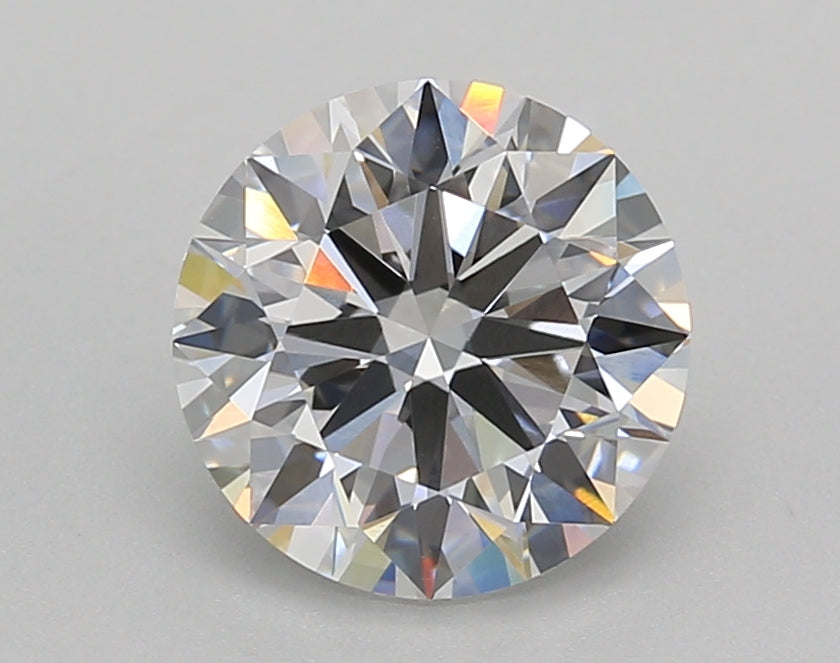 2.01 Carat Round Shaped, Ideal Cut, D Color, VVS2 Clarity, IGI Certified Lab Grown Diamond