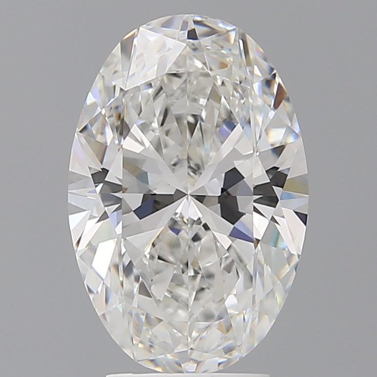 4.10 Carat Oval Shaped, Excellent Cut, E Color, VVS2 Clarity, IGI Certified Lab Grown Diamond
