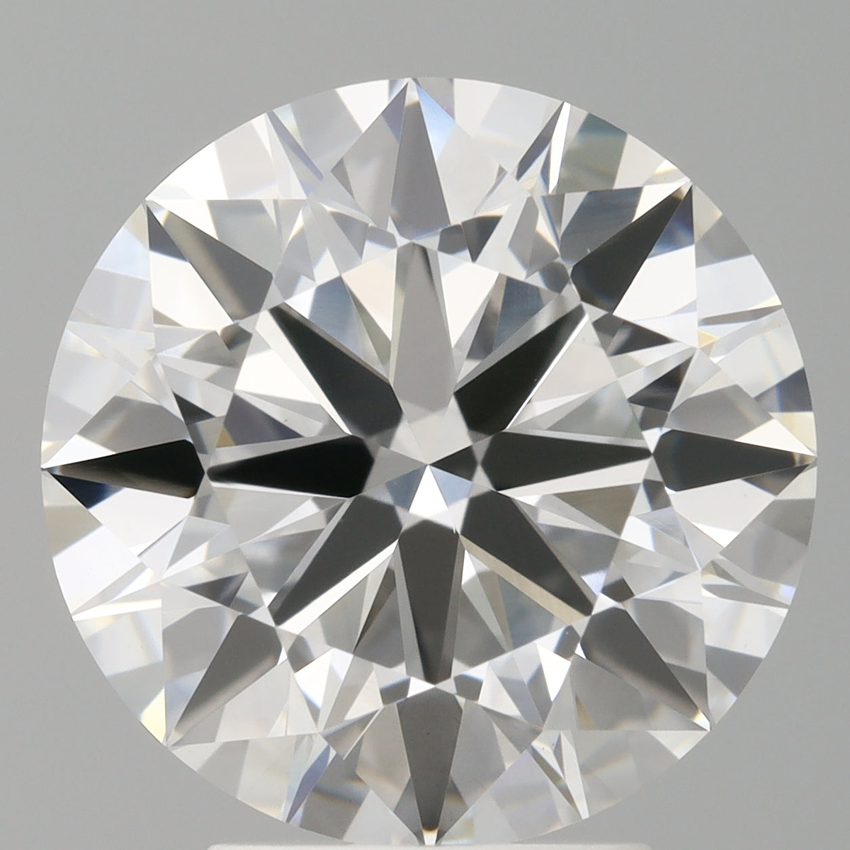 4.05 Carat Round Shaped, Ideal Cut, E Color, VVS2 Clarity, IGI Certified Lab Grown Diamond