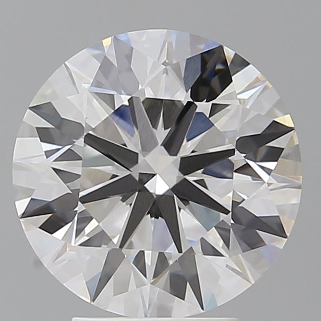 4.09 Carat Round Shaped, Ideal Cut, E Color, VVS2 Clarity, IGI Certified Lab Grown Diamond
