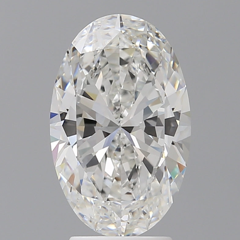 3.50 Carat Oval Shaped, Ideal Cut, F Color, VVS2 Clarity, IGI Certified Lab Grown Diamond