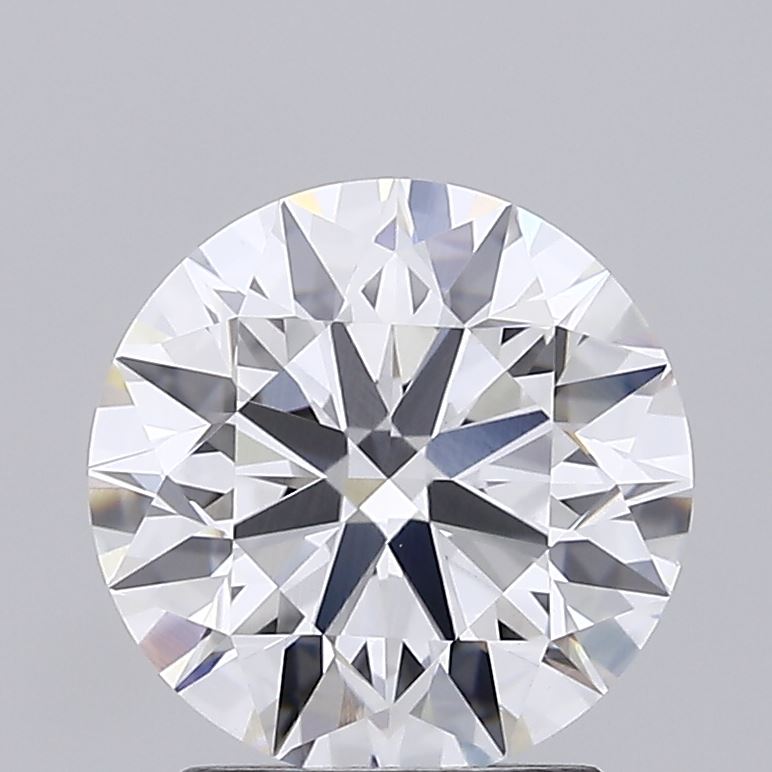 2.31 Carat Round Shaped, Ideal Cut, E Color, VVS2 Clarity, IGI Certified Lab Grown Diamond