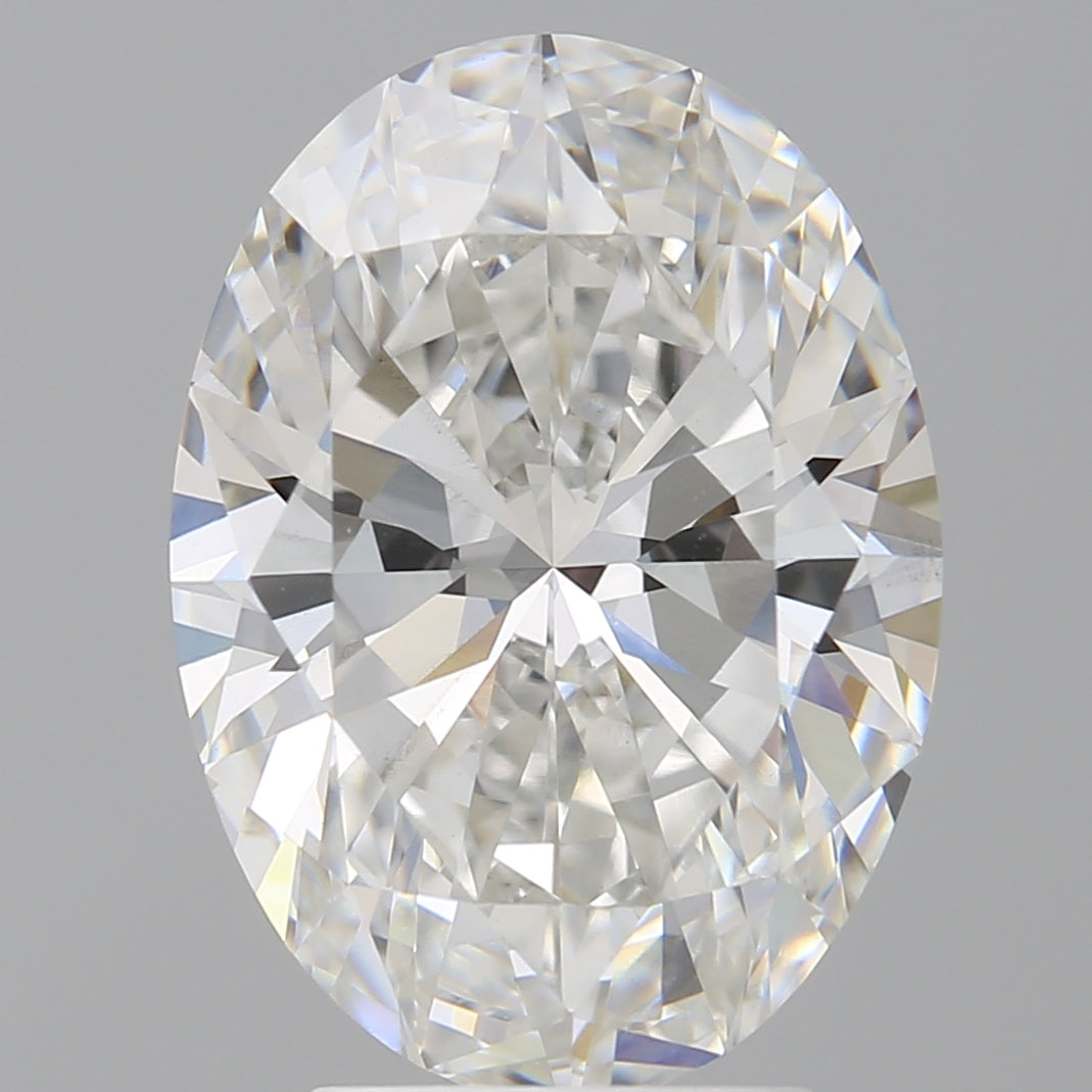 4.05 Carat Oval Shaped, Ideal Cut, E Color, VS2 Clarity, IGI Certified Lab Grown Diamond