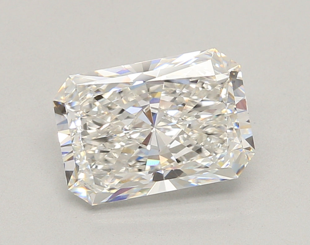3.03 Carat Radiant Shaped, Ideal Cut, E Color, VVS2 Clarity, IGI Certified Lab Grown Diamond