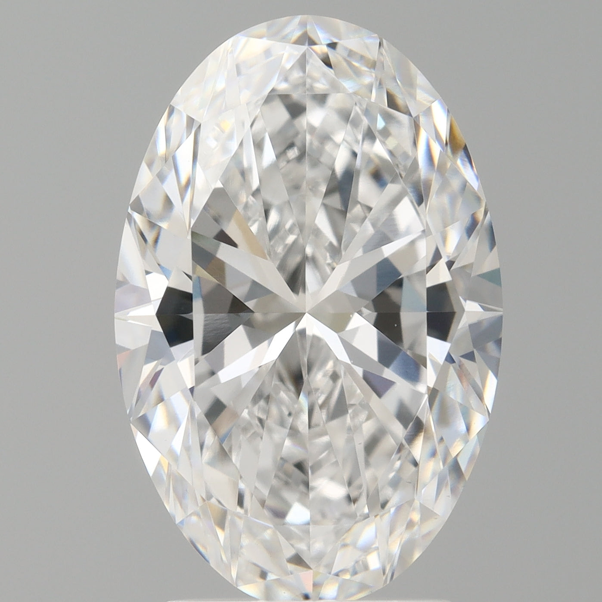 3.10 Carat Oval Shaped, Ideal Cut, E Color, VVS1 Clarity, IGI Certified Lab Grown Diamond