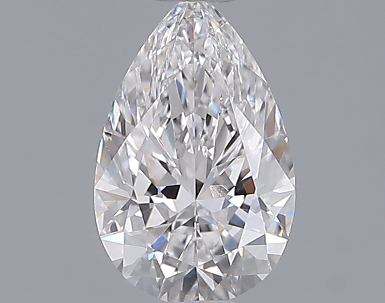 1.06 Carat Pear Shaped, Ideal Cut, D Color, VVS2 Clarity, IGI Certified Lab Grown Diamond