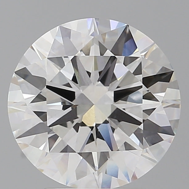 3.54 Carat Round Shaped, Ideal Cut, F Color, VVS2 Clarity, IGI Certified Lab Grown Diamond