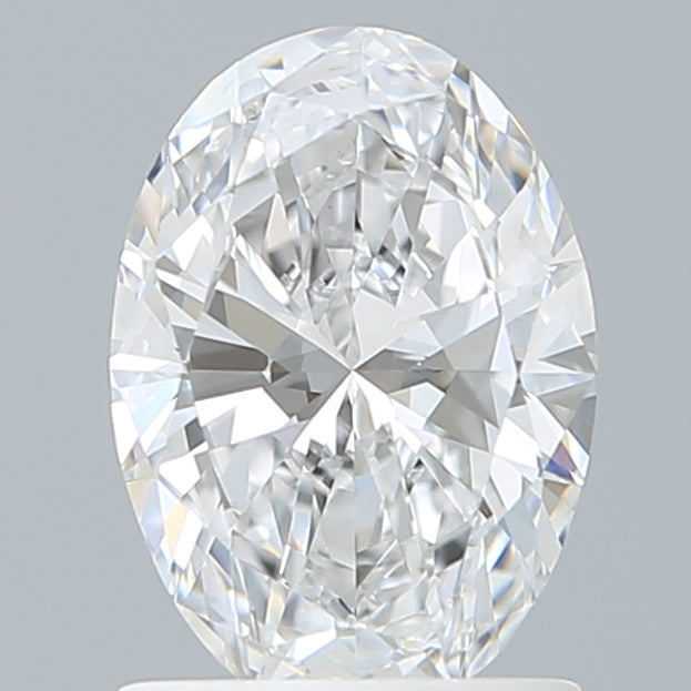 1.22 Carat Oval Shaped, Very Good Cut, D Color, VVS2 Clarity, IGI Certified Lab Grown Diamond