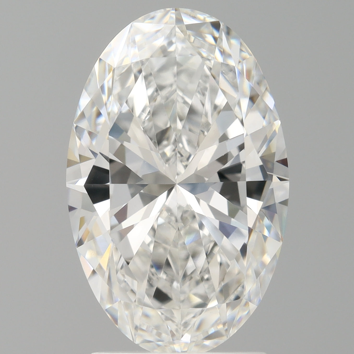 2.51 Carat Oval Shaped, Ideal Cut, E Color, VVS2 Clarity, IGI Certified Lab Grown Diamond