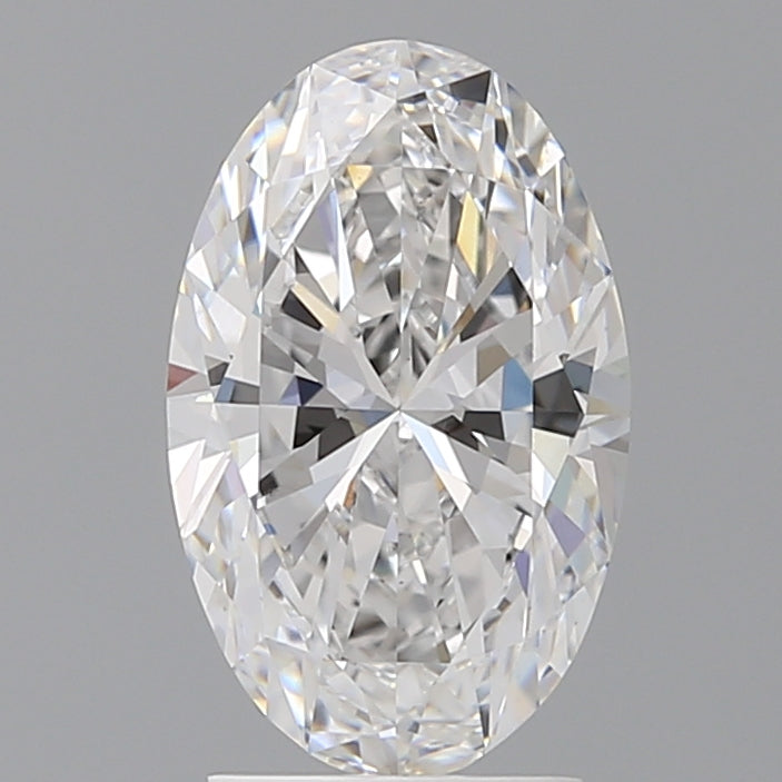 2.57 Carat Oval Shaped, Ideal Cut, D Color, VS1 Clarity, IGI Certified Lab Grown Diamond