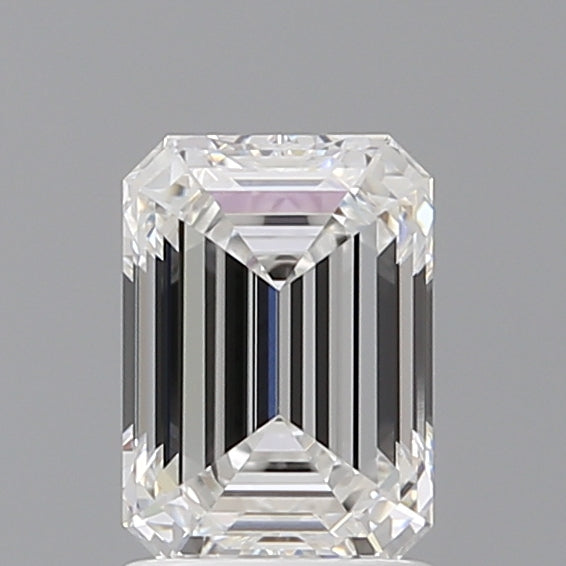 1.55 Carat Emerald Shaped, Ideal Cut, E Color, VVS1 Clarity, IGI Certified Lab Grown Diamond