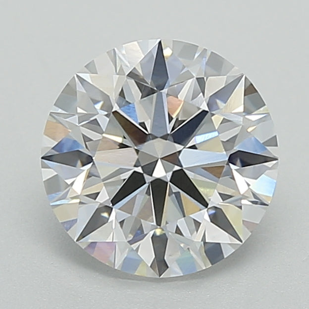 1.54 Carat Round Shaped, Ideal Cut, F Color, VVS2 Clarity, IGI Certified Lab Grown Diamond