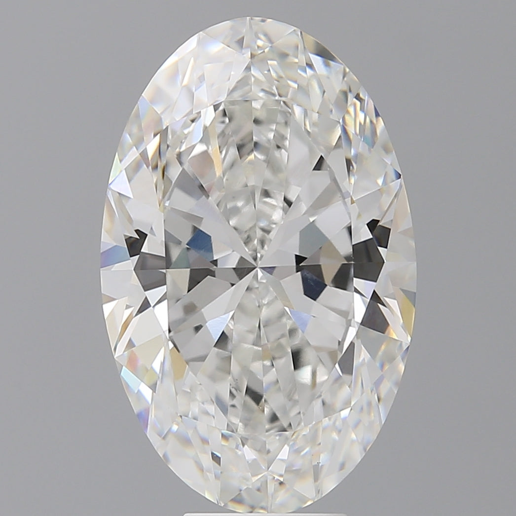 9.09 Carat Oval Shaped, Ideal Cut, F Color, VS1 Clarity, IGI Certified Lab Grown Diamond