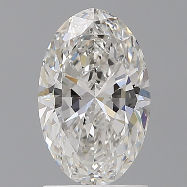 1.60 Carat Oval Shaped, Ideal Cut, F Color, VVS2 Clarity, IGI Certified Lab Grown Diamond