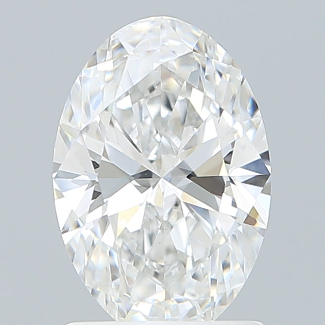 1.51 Carat Oval Shaped, Ideal Cut, E Color, VVS2 Clarity, IGI Certified Lab Grown Diamond
