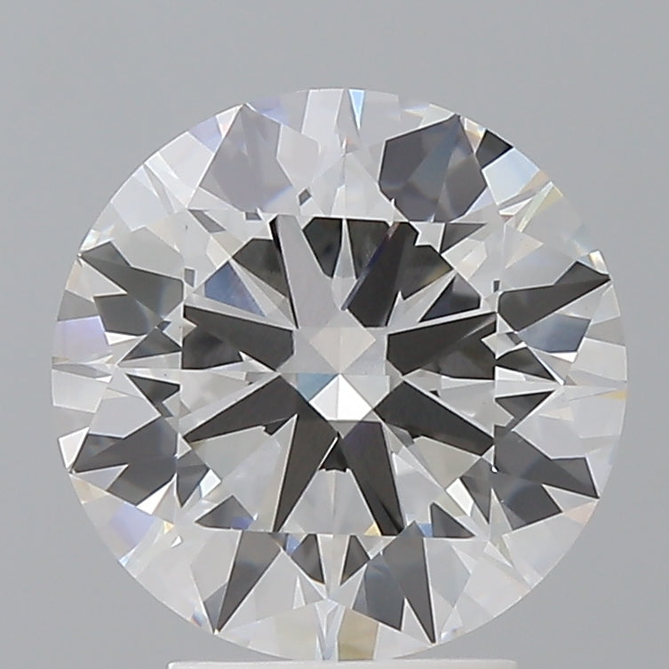3.51 Carat Round Shaped, Ideal Cut, F Color, VS1 Clarity, IGI Certified Lab Grown Diamond