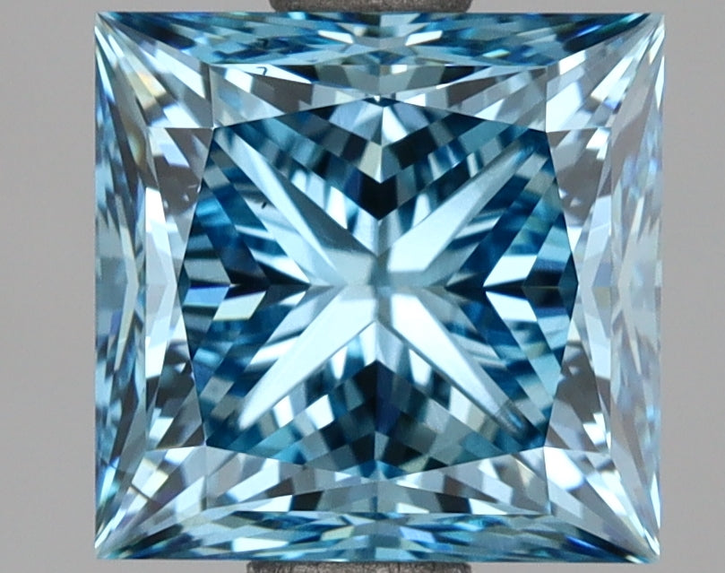 3.05 Carat Princess Shaped, Very Good Cut, VS2 Clarity, IGI Certified Lab Grown Diamond