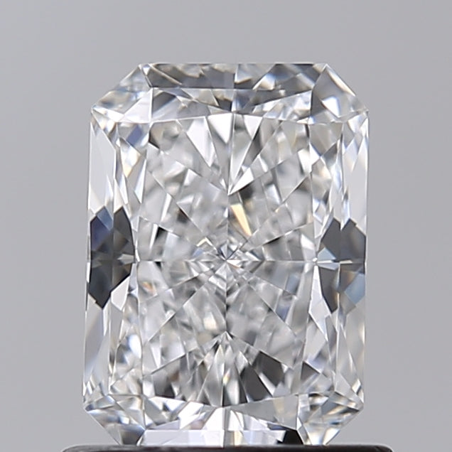1.02 Carat Radiant Shaped, Ideal Cut, D Color, VVS2 Clarity, IGI Certified Lab Grown Diamond