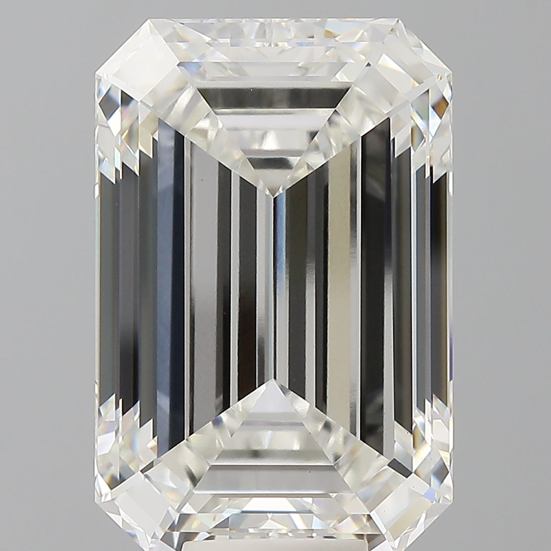 12.57 Carat Emerald Shaped, Ideal Cut, F Color, VS1 Clarity, IGI Certified Lab Grown Diamond