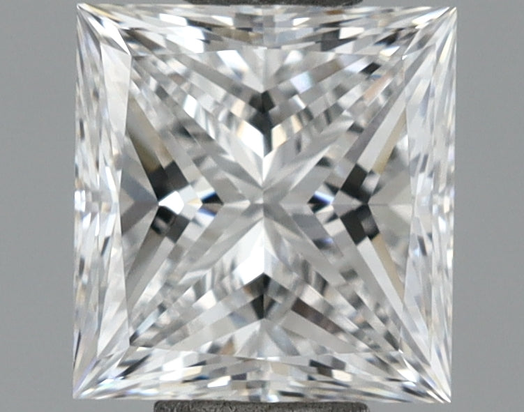 1.01 Carat Princess Shaped, Very Good Cut, E Color, IF Clarity, IGI Certified Lab Grown Diamond