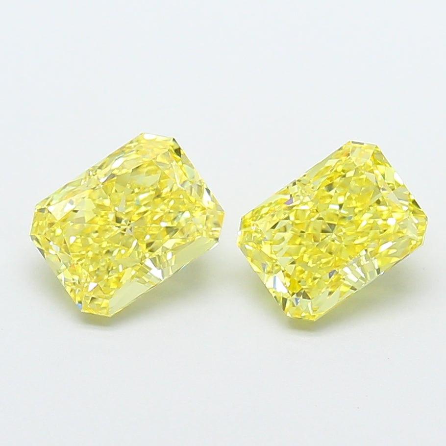 1.28 Carat Radiant Shaped, Ideal Cut, VVS2 Clarity, IGI Certified Lab Grown Diamond