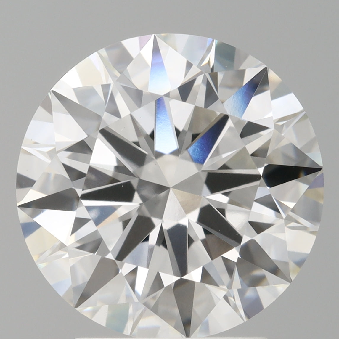 3.10 Carat Round Shaped, Ideal Cut, E Color, VVS2 Clarity, IGI Certified Lab Grown Diamond