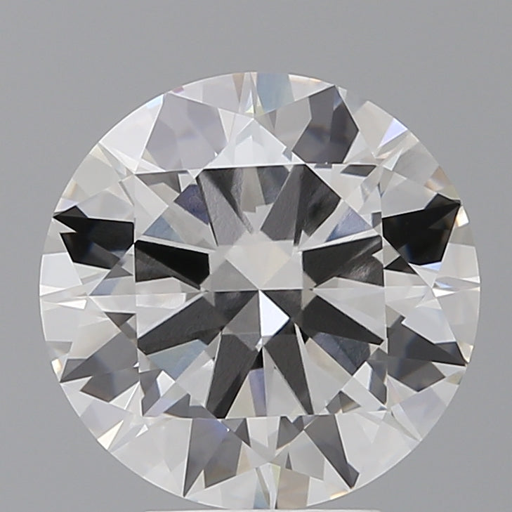 5.01 Carat Round Shaped, Excellent Cut, F Color, VVS2 Clarity, IGI Certified Lab Grown Diamond