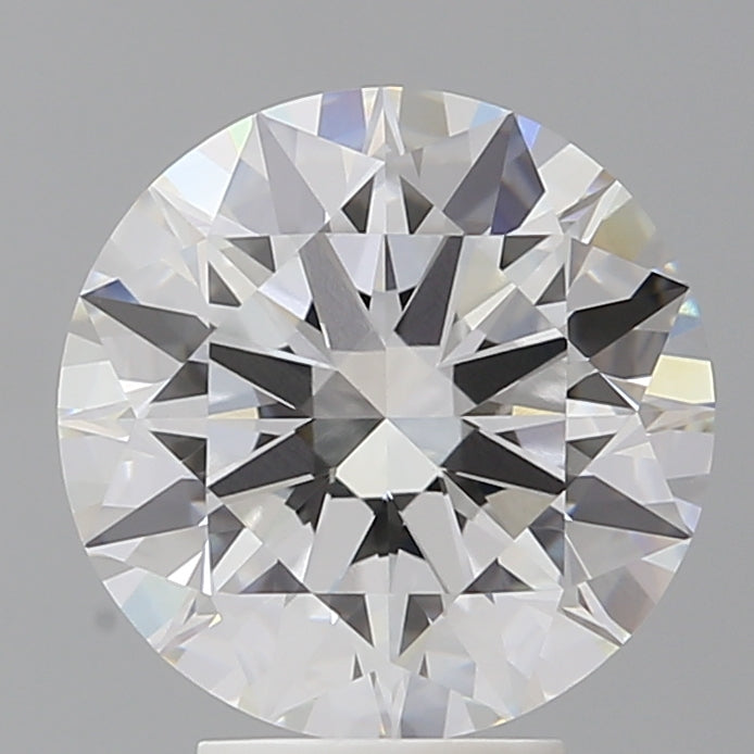 4.54 Carat Round Shaped, Ideal Cut, F Color, VVS2 Clarity, IGI Certified Lab Grown Diamond