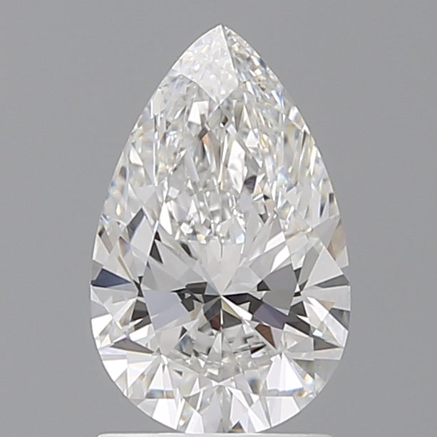 1.58 Carat Pear Shaped, Ideal Cut, E Color, VVS2 Clarity, IGI Certified Lab Grown Diamond