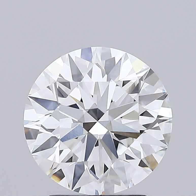 2.53 Carat Round Shaped, Ideal Cut, E Color, VVS2 Clarity, IGI Certified Lab Grown Diamond