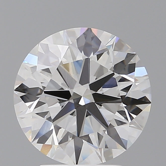 3.55 Carat Round Shaped, Ideal Cut, F Color, VVS2 Clarity, IGI Certified Lab Grown Diamond
