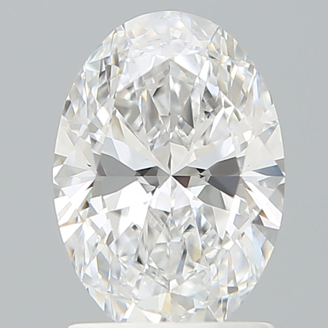 1.59 Carat Oval Shaped, Ideal Cut, D Color, VVS2 Clarity, IGI Certified Lab Grown Diamond