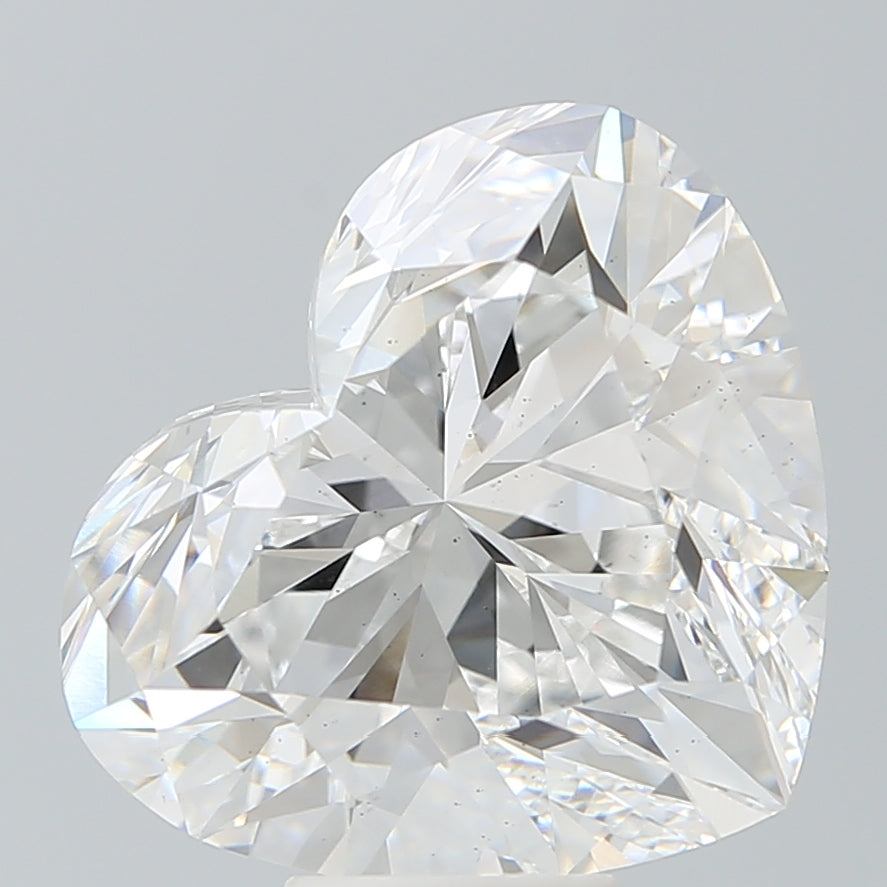 10.53 Carat Heart Shaped, Ideal Cut, E Color, VS2 Clarity, IGI Certified Lab Grown Diamond