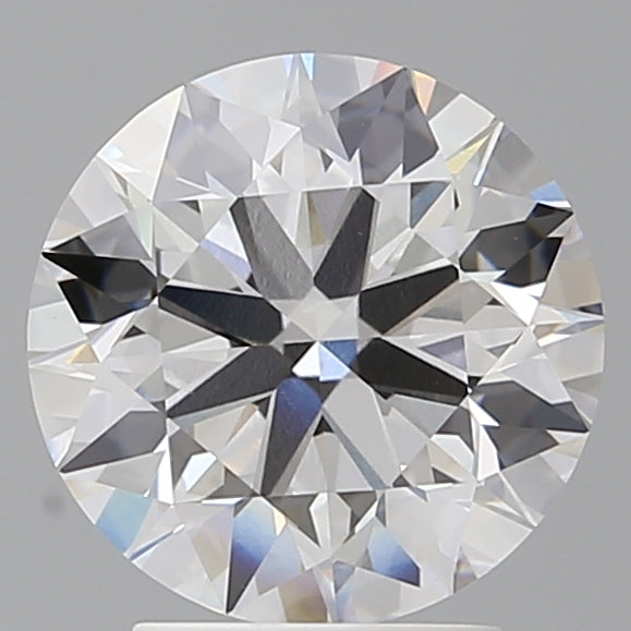 3.09 Carat Round Shaped, Ideal Cut, F Color, VVS2 Clarity, IGI Certified Lab Grown Diamond