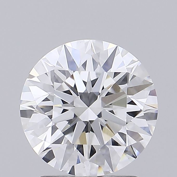 2.11 Carat Round Shaped, Ideal Cut, D Color, VVS2 Clarity, IGI Certified Lab Grown Diamond