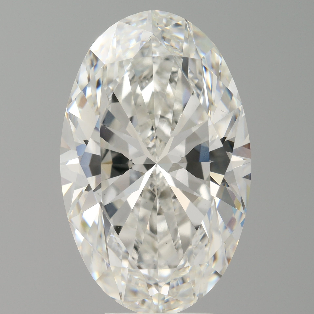 7.07 Carat Oval Shaped, Ideal Cut, F Color, VVS2 Clarity, IGI Certified Lab Grown Diamond