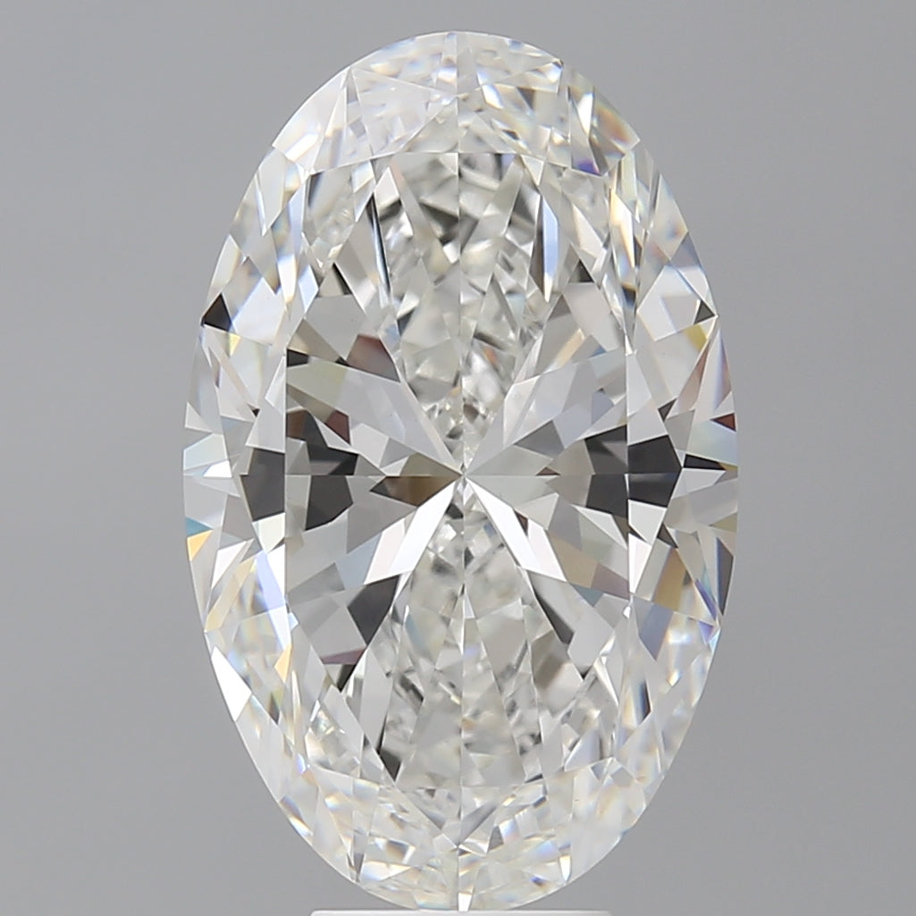 8.40 Carat Oval Shaped, Ideal Cut, F Color, VVS2 Clarity, IGI Certified Lab Grown Diamond