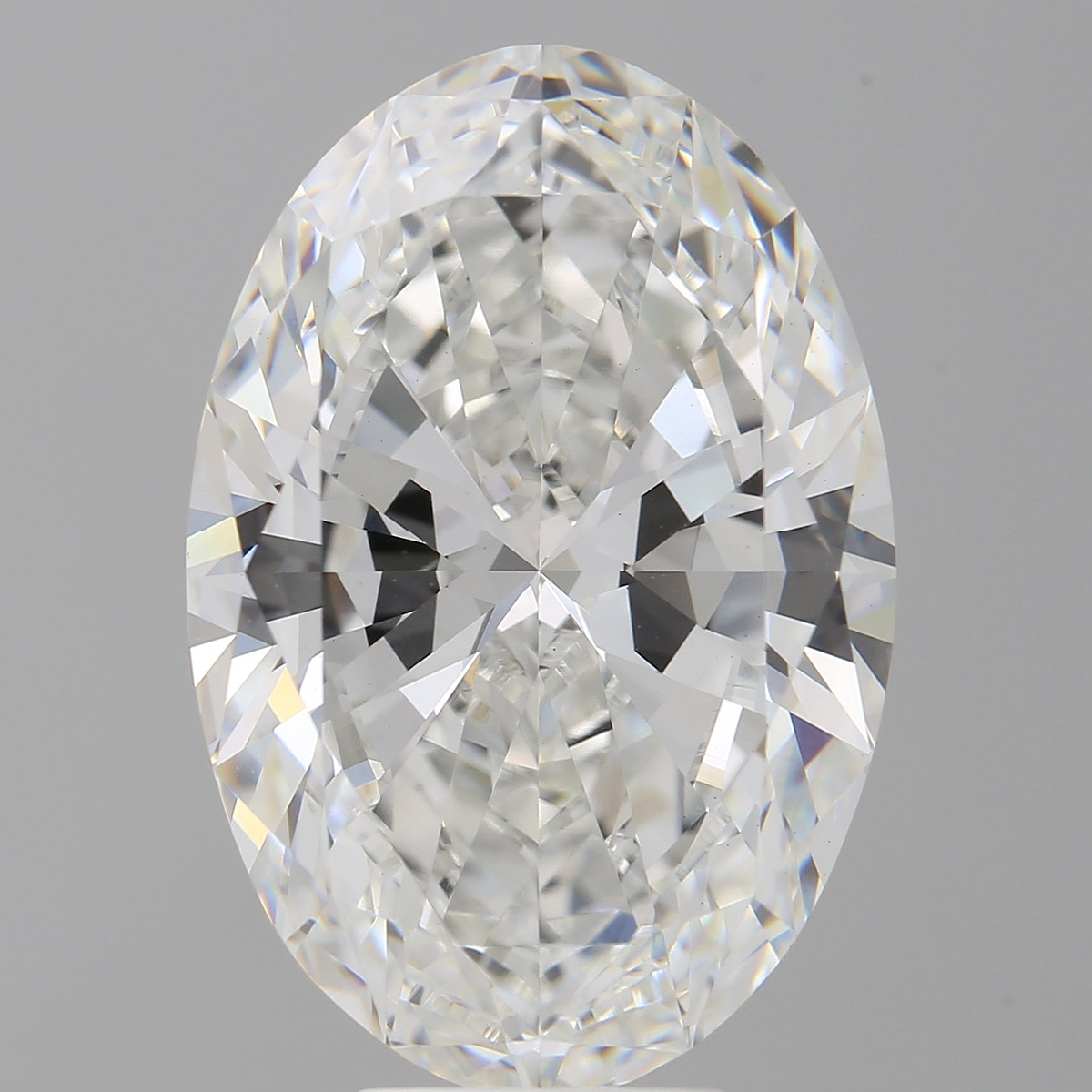 8.10 Carat Oval Shaped, Excellent Cut, F Color, VVS2 Clarity, IGI Certified Lab Grown Diamond
