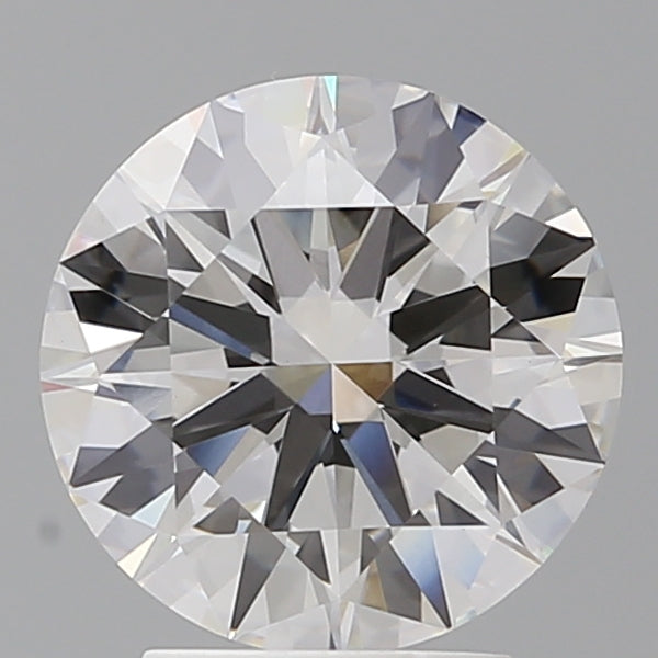 3.02 Carat Round Shaped, Excellent Cut, F Color, VVS2 Clarity, IGI Certified Lab Grown Diamond