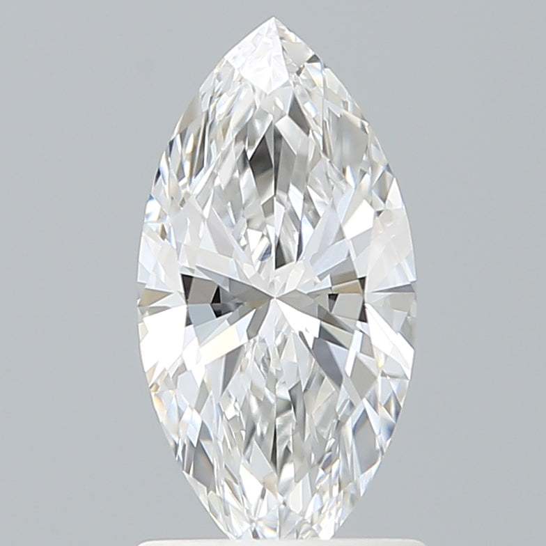 1.24 Carat Marquise Shaped, Excellent Cut, D Color, VVS2 Clarity, IGI Certified Lab Grown Diamond