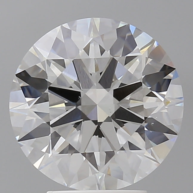 4.05 Carat Round Shaped, Ideal Cut, F Color, VS1 Clarity, IGI Certified Lab Grown Diamond